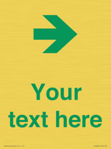 Custom Safe Condition inverse: Green right arrow